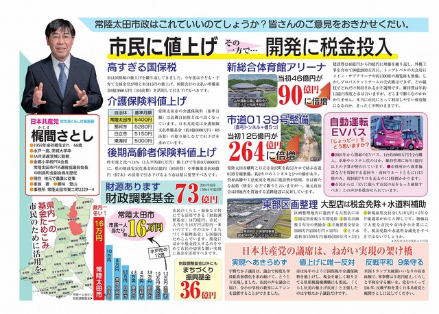 常陸太田民報2026年6月号外裏