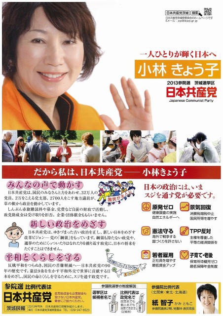 小林きょう子リーフ表（2013/2）