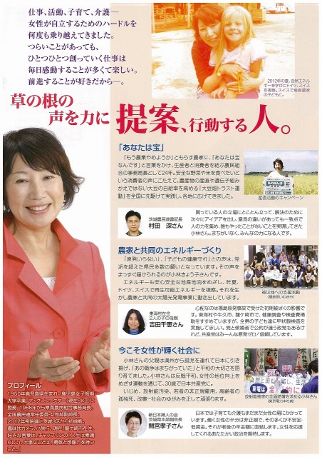 小林きょう子リーフ裏（2013/2）